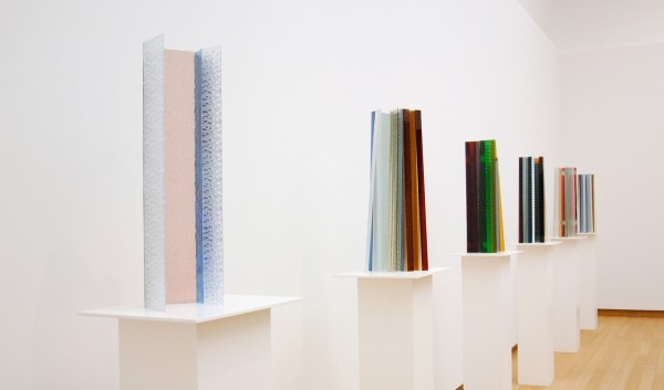 Isa Genzken - New Buildings for Berlin (Alpha) & New Buildings for Berlin - Glas, epoxyhars en hout