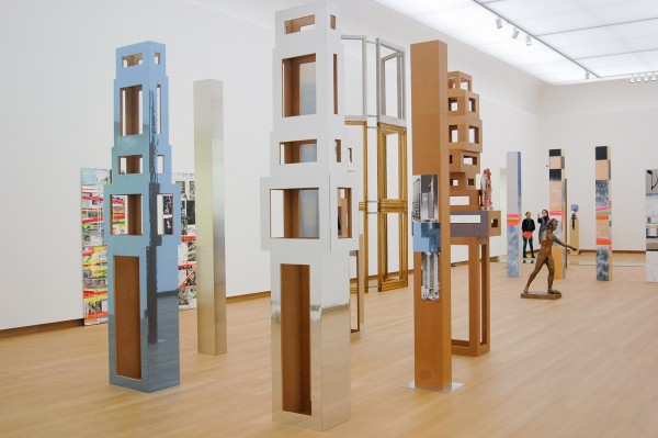 Isa Genzken - Untitled (installation 4 tower and 3 columns) - Mixed Media