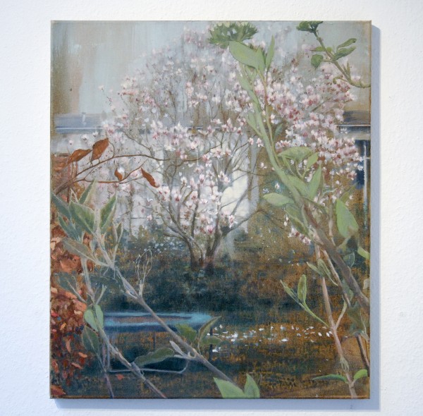 Isabella Werkhoven - Magnolia (Overgrown) - 60x50cm Olieverf op linnen