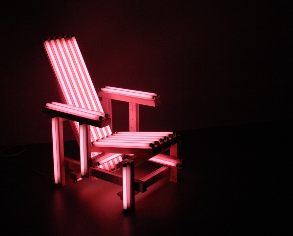 Ivan Navarro - Pink Electric Chair