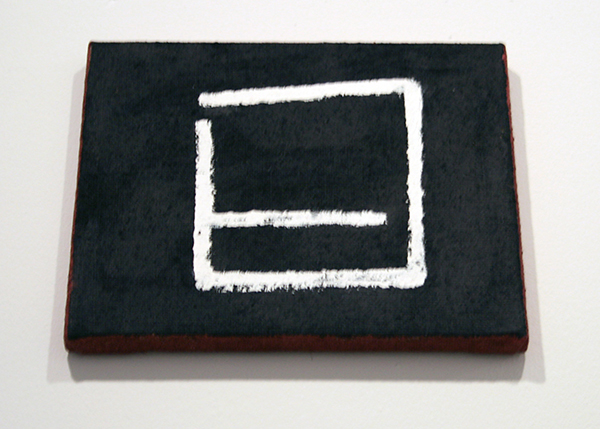 JCJ Vanderheyden - Chinese Window 1700 bC - 26x30cm Acrylverf op doek