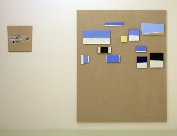 JCJ Vanderheyden - Juxtaposed - Simultaneous - Gemengde techniek op doek en paneel