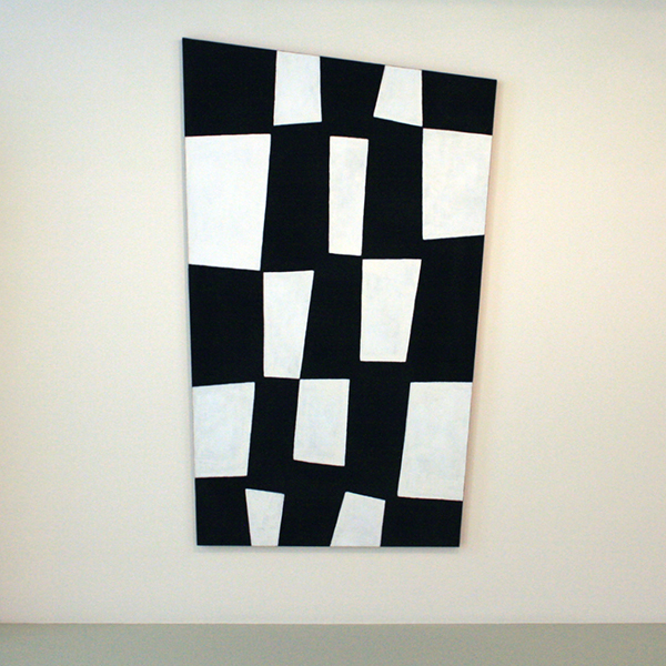 JCJ Vanderheyden - Large Checkerboard - Polyvinylverf en tempera op doek