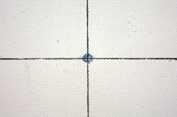 JCJ Vanderheyden - Projectie - Olieverf (en pen?) op doek (detail)