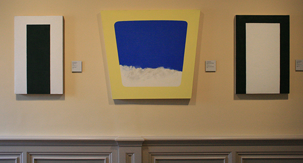 JCJ Vanderheyden - Staand Groen, Sky Window Blue Window & Groene Poort - Acrylverf op doek