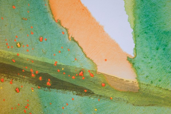 Jacco Olivier - Untitled - 100x160cm Acrylverf op paneel (detail)