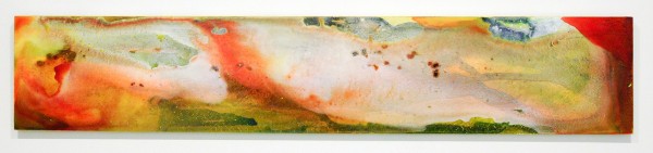 Jacco Olivier - Untitled - 23x122cm Acrylverf op paneel