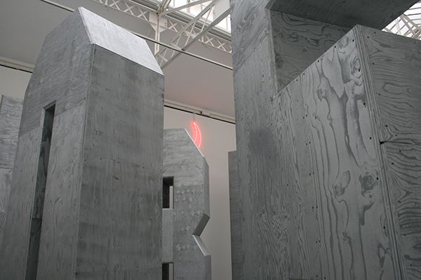 Jack Pierson - DREAMS & HOPE & YOU, elk 425cm Letters van hout