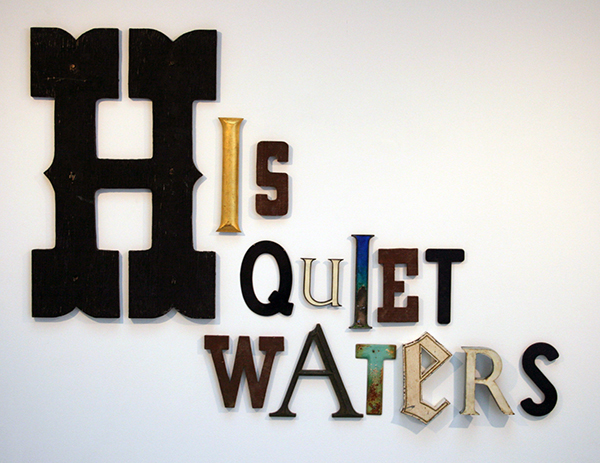 Jack Pierson - His Quiet Waters - 107x145x6cm