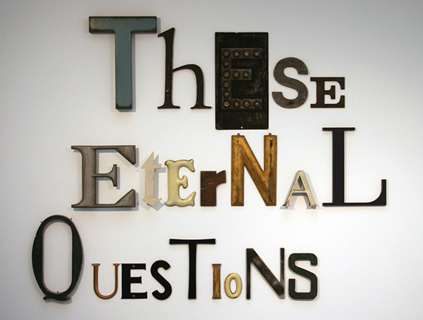 Jack Pierson - These Eternal Questions - 147x189x5cm