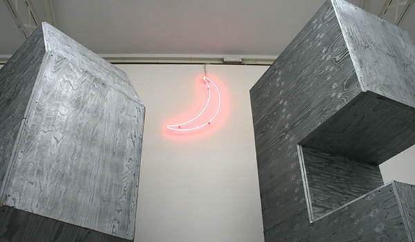 Jack Pierson - Untitled (Moon) - 91x61cm Neon