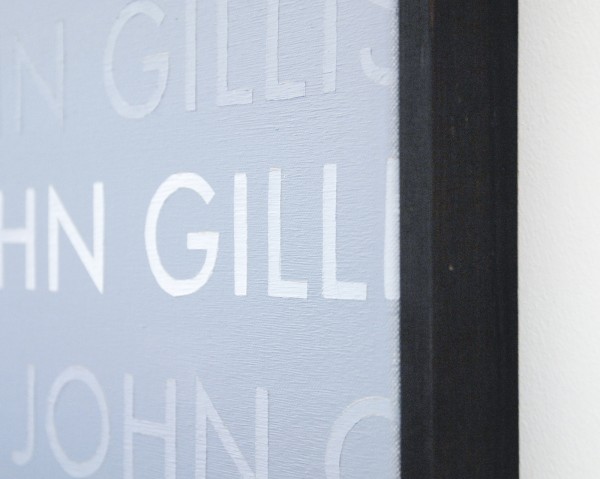 Jakup Auce - Our comedies are nothing to be laughed at - 150x200cm Olieverf op canvas en boksball van 100x35cm (detail