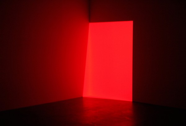 James Turrell - Sloan Red - Projectie met MRI Projector