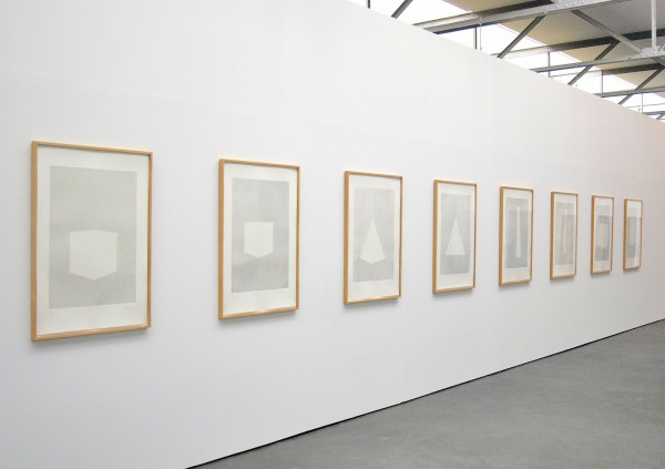 James Turrell - Still Light - Serie van 8 aquatinten, 3 paren en 2 enkele afdrukken