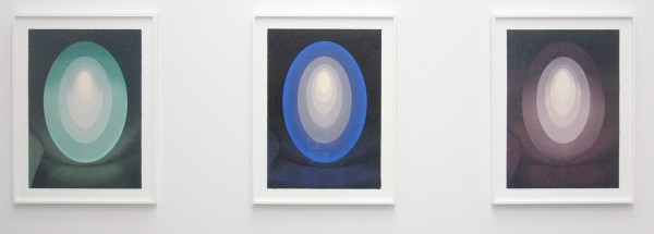 James Turrell - Suite from Aten Reign - Houtsnedes met reliefdruk in Ukiyo-e stijl