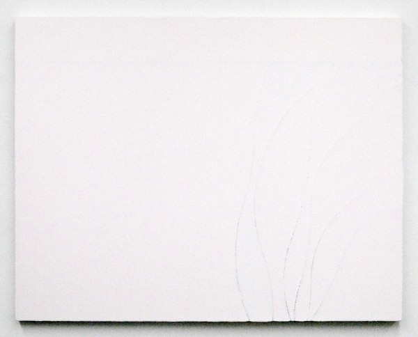 Jan Andriesse - Caryatide - Acrylverf en marmerpoeder op linnen