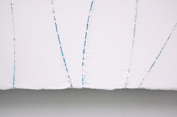 Jan Andriesse - Caryatide - Acrylverf en marmerpoeder op linnen (detail)