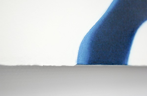 Jan Andriesse - The River Below, Evening I - Acrylverf, marmerpoeder op linnen (detail)