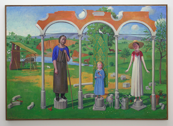 Jan Knap - Untitled - 68x100cm Olieverf op canvas