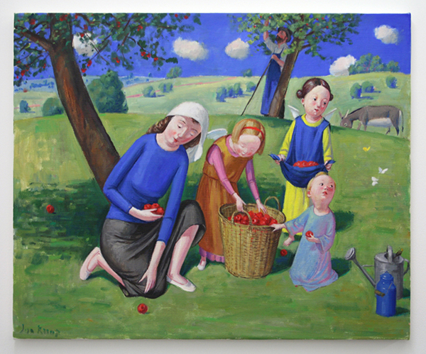 Jan Knap - Untitled - 68x100cm Olieverf op canvas