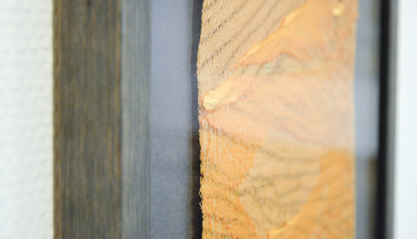 Jan Koen Lomans - Transition I, II & III - 113x33cm Gesmolten polyester op doek (detail)