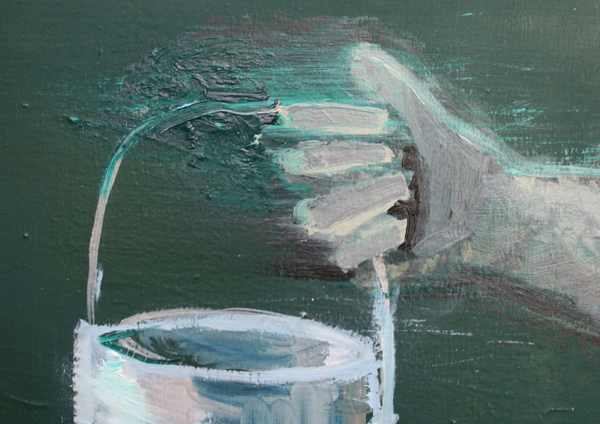 Jan Wattjes - Sacrifice of the Bride - 165x100cm Olieverf op doek (detail) Jan Wattjes - Sacrifice of the Bride - 165x100cm Olieverf op doek (detail)