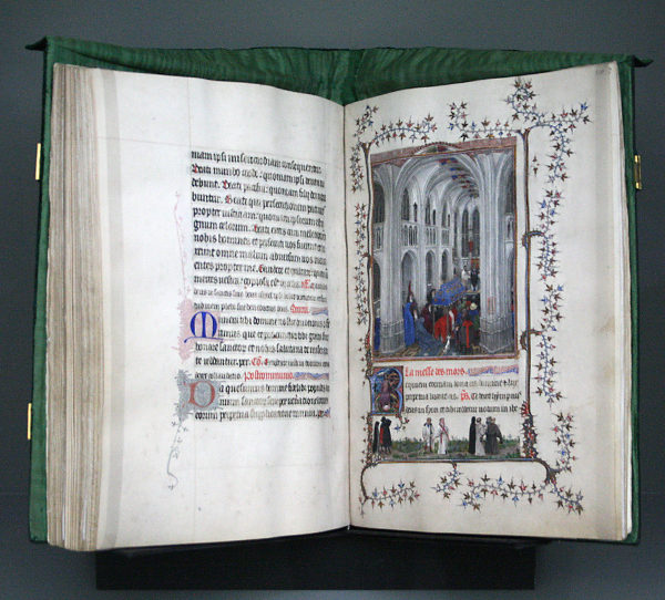 Jan van Eyck - Dodenmis (en Rouwstout op het kerkhof) - Het Turijns-Milanese Getijdenboek (perkament) Jan van Eyck - Dodenmis (en Rouwstout op het kerkhof) - Het Turijns-Milanese Getijdenboek (perkament)