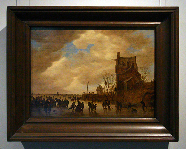 Jan van Goyen - IJsgezicht - Olieverf op paneel 1655