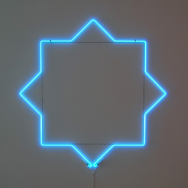 Jan van Munster - Twee vierkanten aan twee spijkers