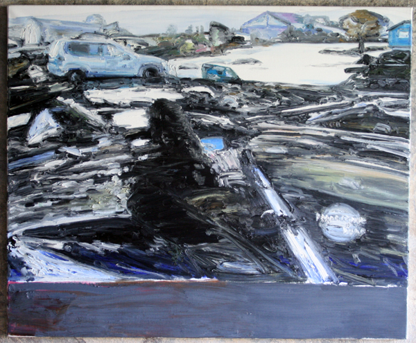 Jan van der Pol - Local News - 95x115cm Olieverf op linnen Jan van der Pol - Local News - 95x115cm Olieverf op linnen