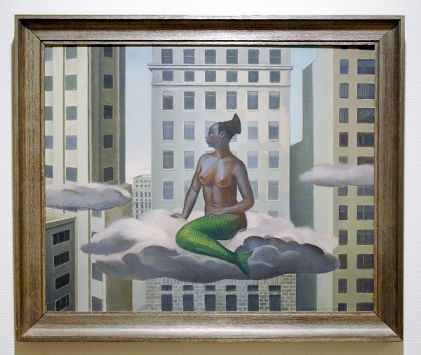 Jane Graverol - L'Afrique Inconnu - Olieverf op doek 1958