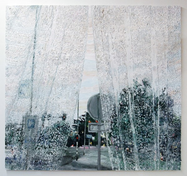 Jaring Lokhorst - Bos en Lommer - 122x130cm Olieverf op MDF