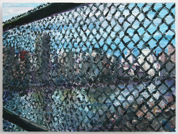 Jaring Lokhorst - NYC - 31x42cm Olieverf op aluminium Jaring Lokhorst - NYC - 31x42cm Olieverf op aluminium