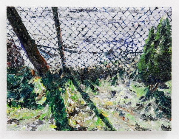 Jaring Lokhorst - Shadow - 31x41cm Olieverf op aluminium