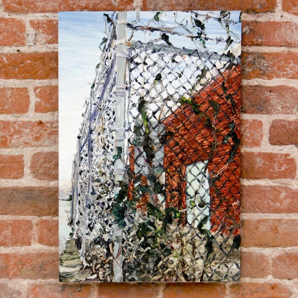 Jaring Lokhorst - Sunset - 46x31cm Olieverf op aluminium