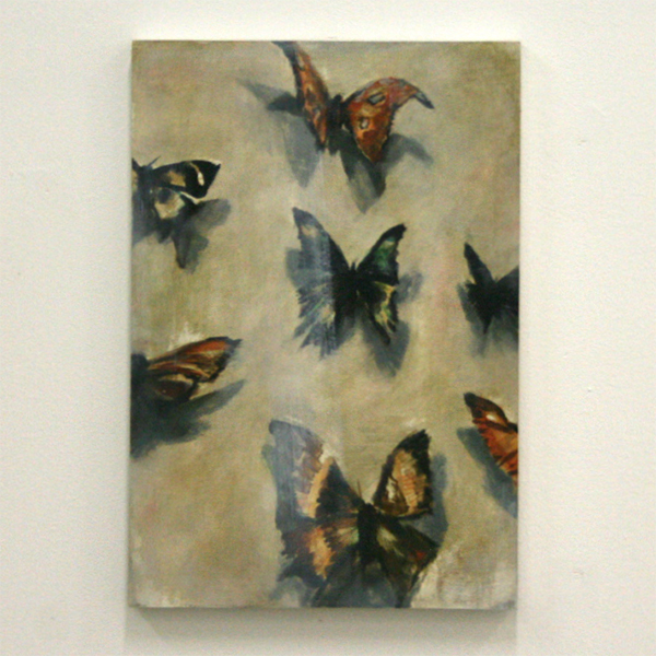 Jasper Hagenaar - The Collector - 38x26cm Olieverf op papier op paneel