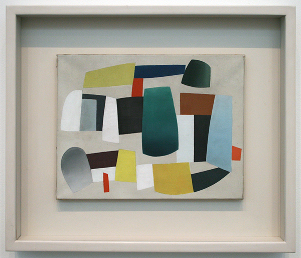 Jean Helion - Abstract Composition - Olieverf op canvas Jean Helion - Abstract Composition - Olieverf op canvas