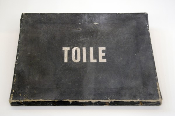 Jean Schwind - Toile (Hommage a Ben) - 1972