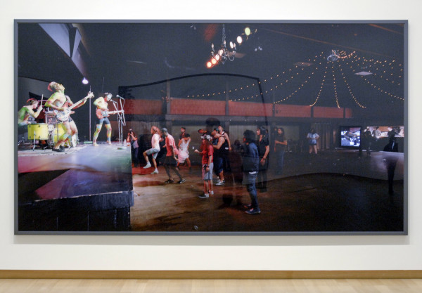 Jeff Wall - Band and Crowd - Lightjet Print 2011