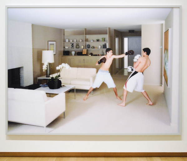 Jeff Wall - Boxing - Lightjet Print 2011