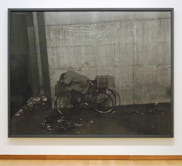 Jeff Wall - Cyclist - Ontwikkelgelatinezilverdruk1996