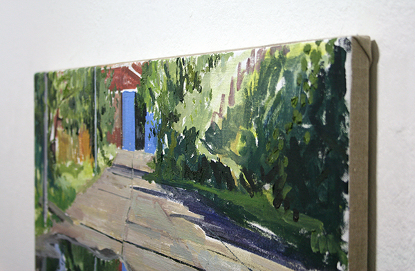 Jim Harris - Pudle - 60x70cm Olieverf op doek (detail)