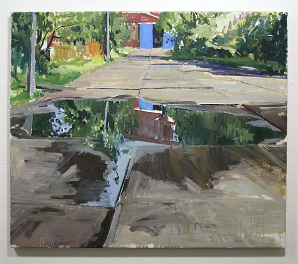 Jim Harris - Pudle - 60x70cm Olieverf op doek