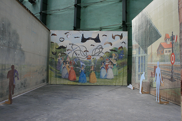 Jim Shaw - Deluge of Mythical Thinking - Installatie