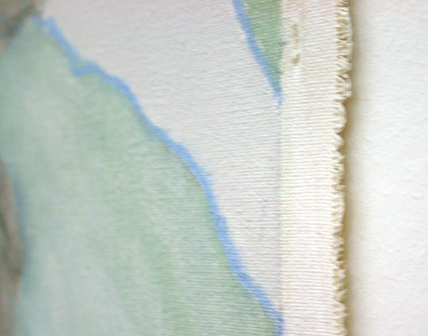 Jo Baer - Dawn (Lines and Destinations) Olieverf op doek (detail)