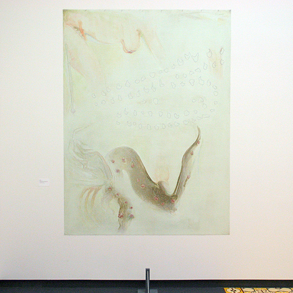 Jo Baer - Demi-pirouette (Half turn of the haunches) - Olieverf op doek