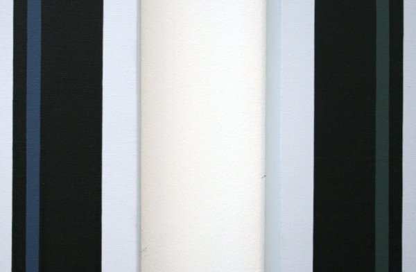 Jo Baer - Station of the Spectrum (Primary) - Olieverf en acrylverf op canvas (detail) Jo Baer - Station of the Spectrum (Primary) - Olieverf en acrylverf op canvas (detail)