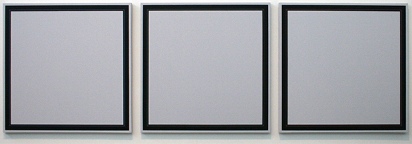 Jo Baer - Station of the Spectrum (Primary) - Olieverf en acrylverf op canvas Jo Baer - Station of the Spectrum (Primary) - Olieverf en acrylverf op canvas