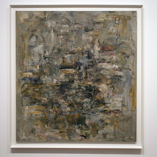 Joan Mitchell - Number 12 - Olieverf op canvas Joan Mitchell - Number 12 - Olieverf op canvas