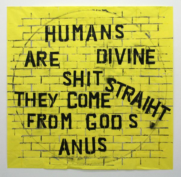 Job Koelewijn - Onbekende titel - ongeveer 2 meter - Onbekende media op papier